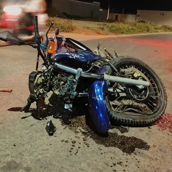 Motociclista fica em estado grave após se envolver em acidente em Guanambi