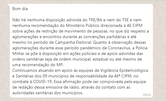 Número de casos de covid-19 continua crescendo e as aglomerações não param em Livramento de Nossa Senhora