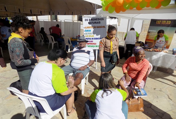 Rio de Contas: Secretaria Municipal promove feira de saúde em parceria com a igreja Adventista
