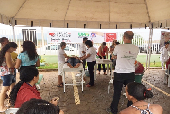 Livramento: UPA faz 01 ano,  feira de saúde marca as comemorações.