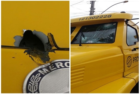 Bandidos tentam roubar carro forte em Sussuarana e Anagé