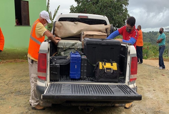 Equipe conclui instalação de sismógrafos em região onde ocorreram tremores