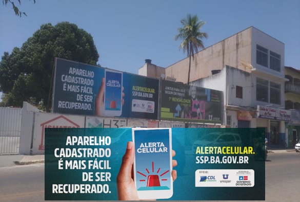 CDL de Livramento de Nossa Senhora fecha parceria com SSP divulga Alerta Celular