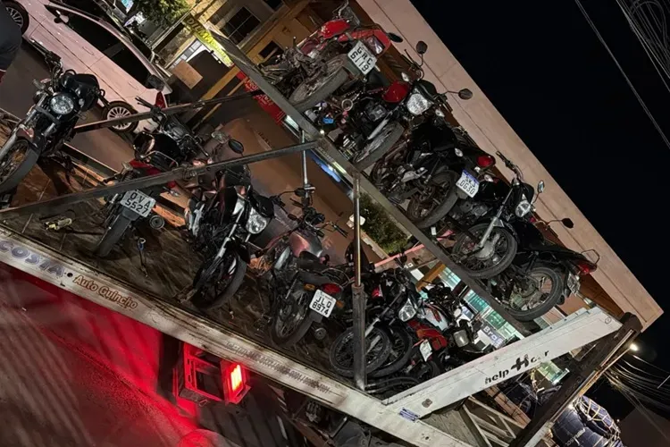 Motos são apreendidas em Caetité no âmbito da Operação Grau Zero