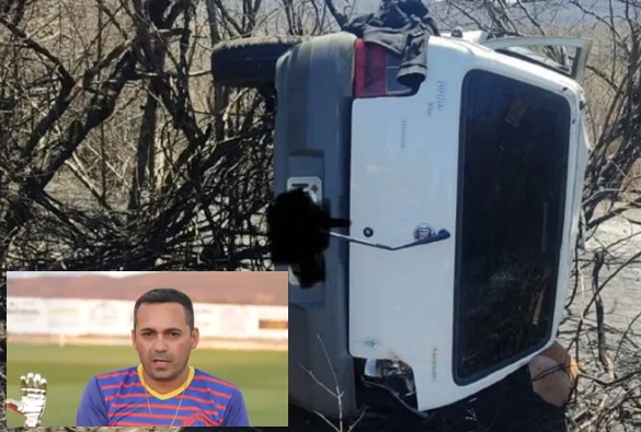 Secretário escolar em Dom Basílio morre em acidente na BR-030