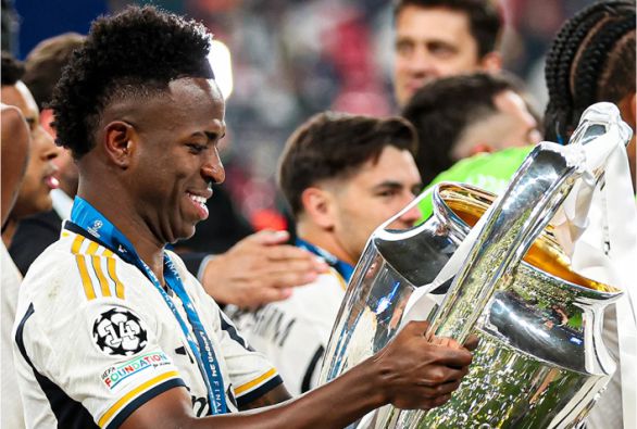 Vinícius Júnior é eleito o melhor jogador da Champions League