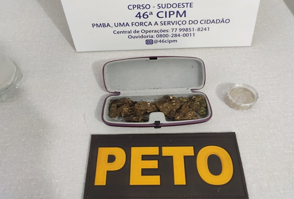 Menor de idade é apresentado na Delegacia de Livramento por porte de drogas