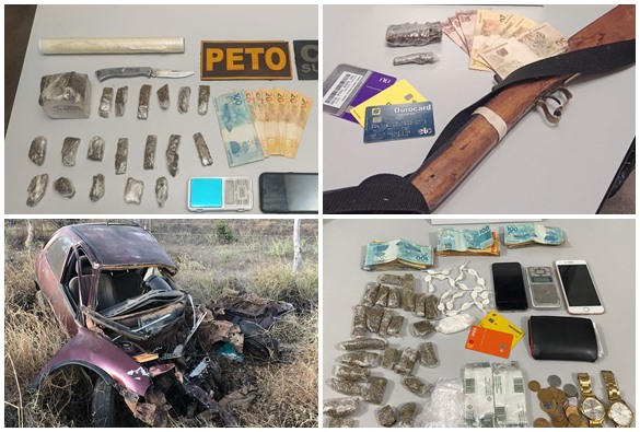 Traficante de drogas morre em confronto com a Polícia Militar 