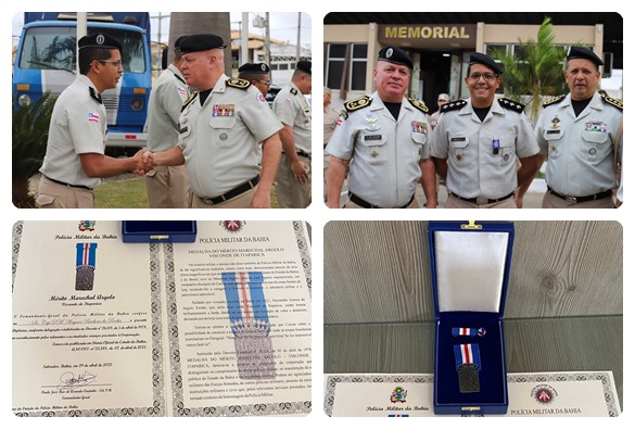 Comandante Capitão Wagner Rocha, recebe medalha Marechal Argolo – Visconde de Itaparica