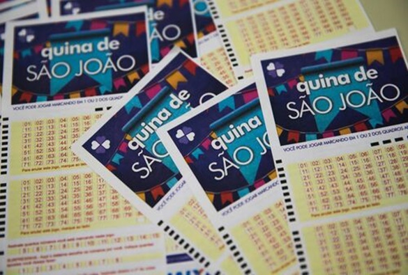 Quina de São João deve pagar prêmio R$ 180 milhões