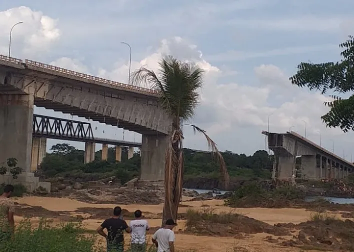 Ponte entre Maranhão e Tocantins desaba e deixa mortos e feridos
