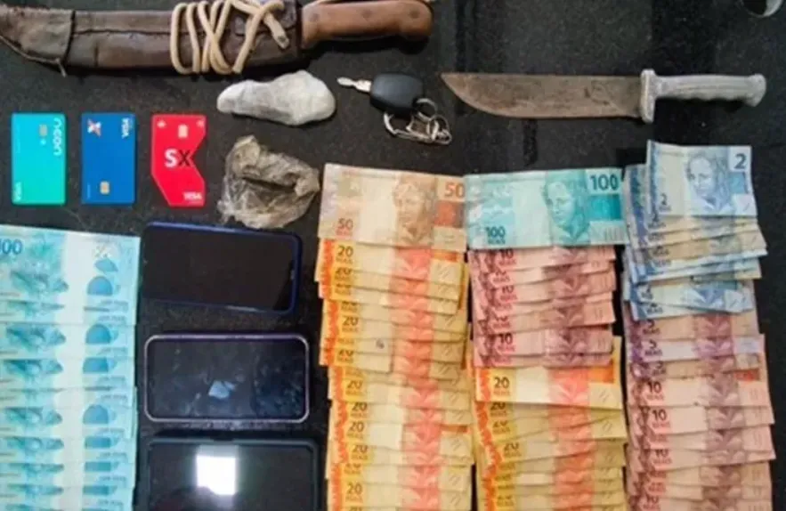 Homem é preso em Bom Jesus da Lapa com dinheiro falso e drogas