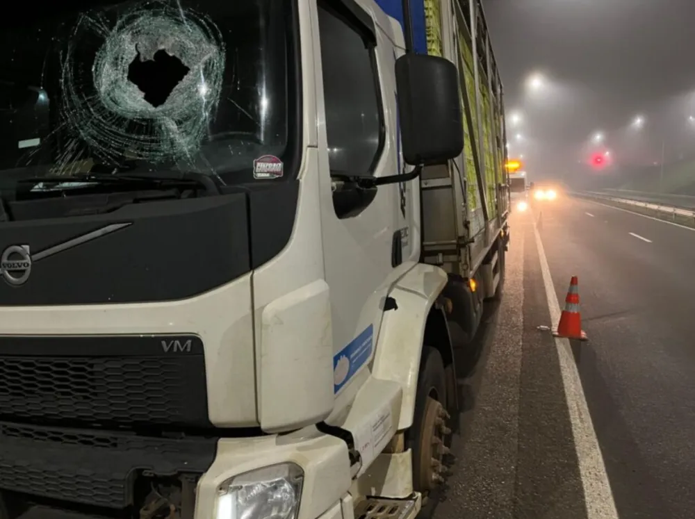 Caminhoneiro morre após ser atingido por pedra de 12 KG em Lajeado