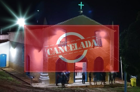 Canabrava: Programação religiosa é cancelada