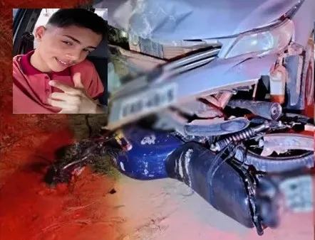 Adolescente de 16 anos morre em colisão entre carro e moto na zona rural de Brumado