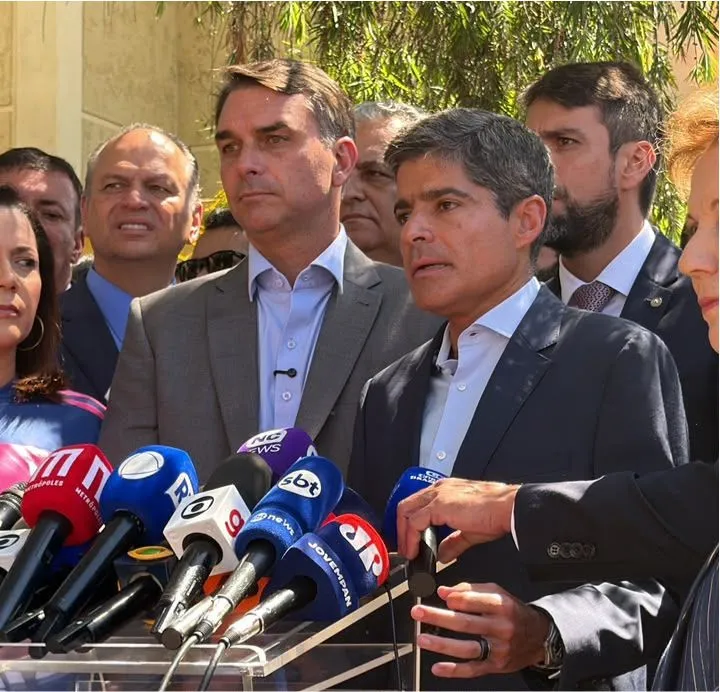 ACM Neto anuncia apoio a Flávio Bolsonaro e promete mobilização na Bahia: “Precisamos mudar o nosso País”