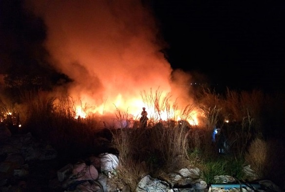 Incêndio atinge depósito de materiais recicláveis no Oeste da Bahia 