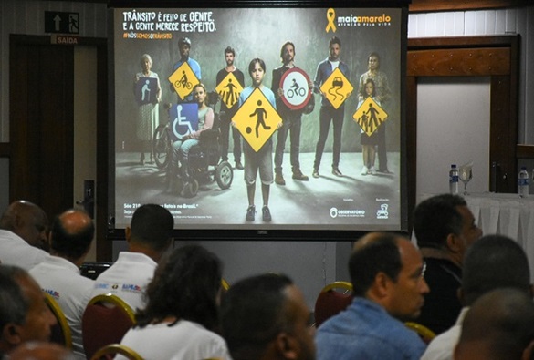 Detran-BA lança campanha maio amarelo para redução de mortes no trânsito