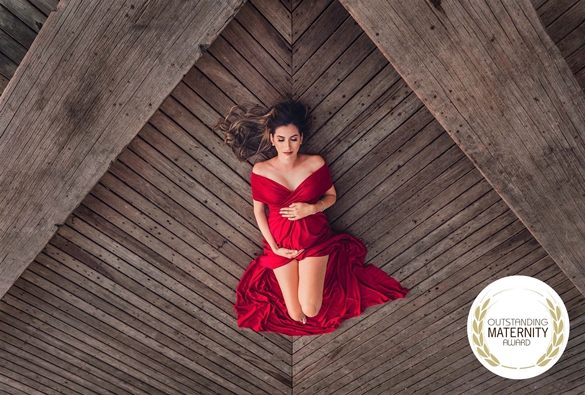 Foto de gestante do Estúdio Fotográfico L2 ganha prêmio internacional 