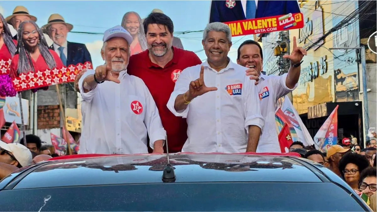Jerônimo Rodrigues intensifica mobilização por Lula na Bahia com caminhada em Salvador