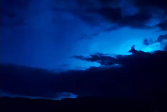 Fenômeno Cumulonimbus é registrado na zona rural de Macaúbas e chama atenção em toda a região