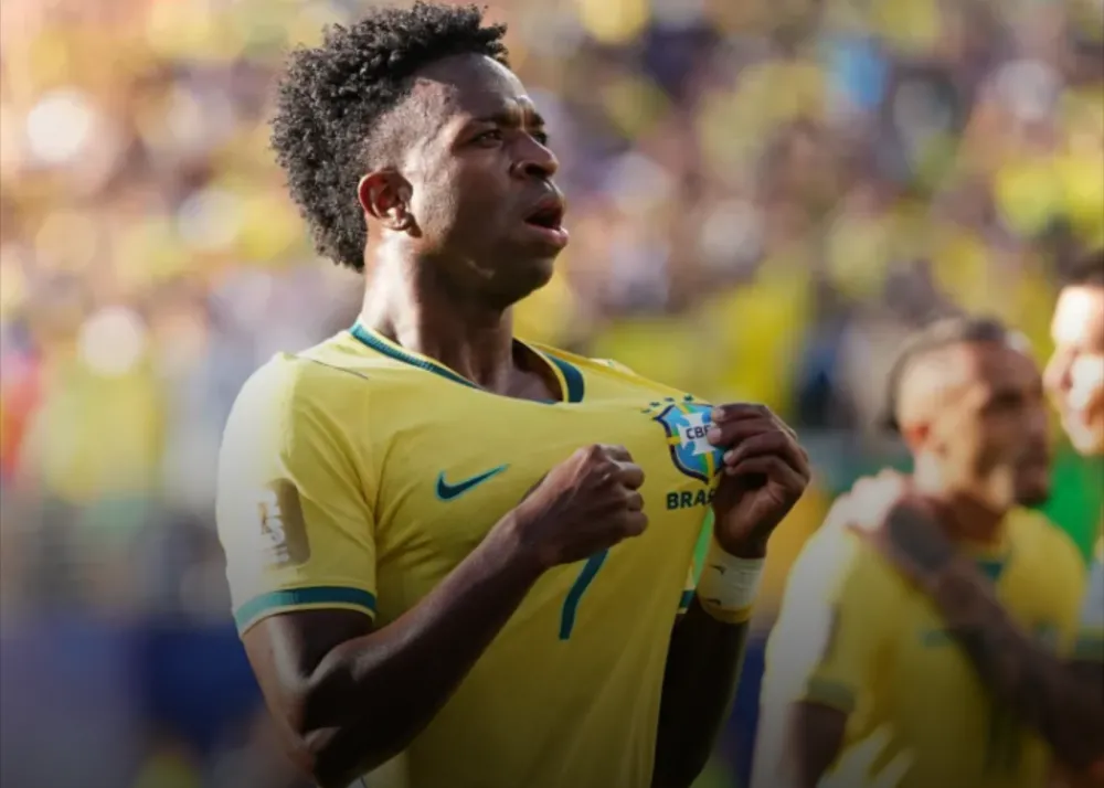 Vini Jr. marca um golaço, mas Brasil estreia na Copa com empate diante de Marrocos 
