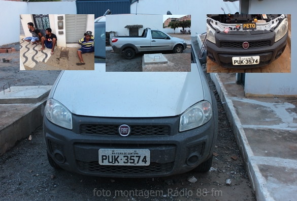 Livramento: Veiculo roubado é recuperado e três suspeitos são presos em ação do PETO da 46ª CIPM 