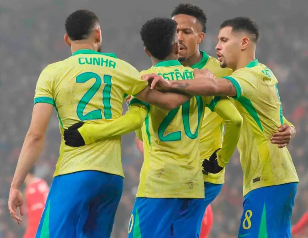 Brasil fecha 2025 como a quinta melhor seleção do mundo no ranking da Fifa