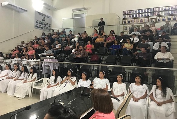 Bethel 20 filhas de Jó promoveu debate sobre violência contra a mulher na Câmara de Vereadores de Livramento