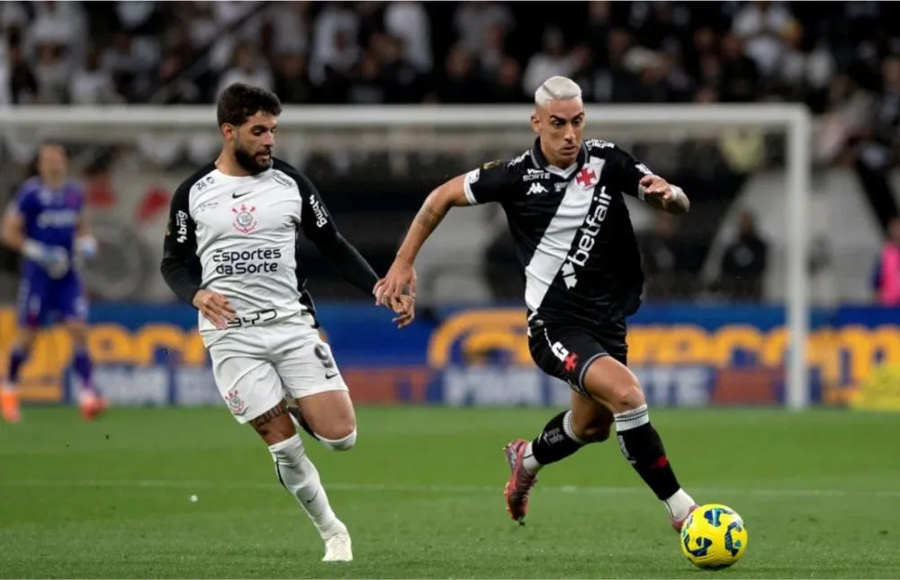 Corinthians e Vasco ficam no zero a zero em decisão da Copa do Brasil