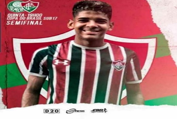 Jogador livramentense disputa hoje semifinal da copa do Brasil sub 17