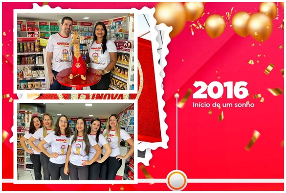 Farmácia Luz 5 anos e quem ganha o presente é você