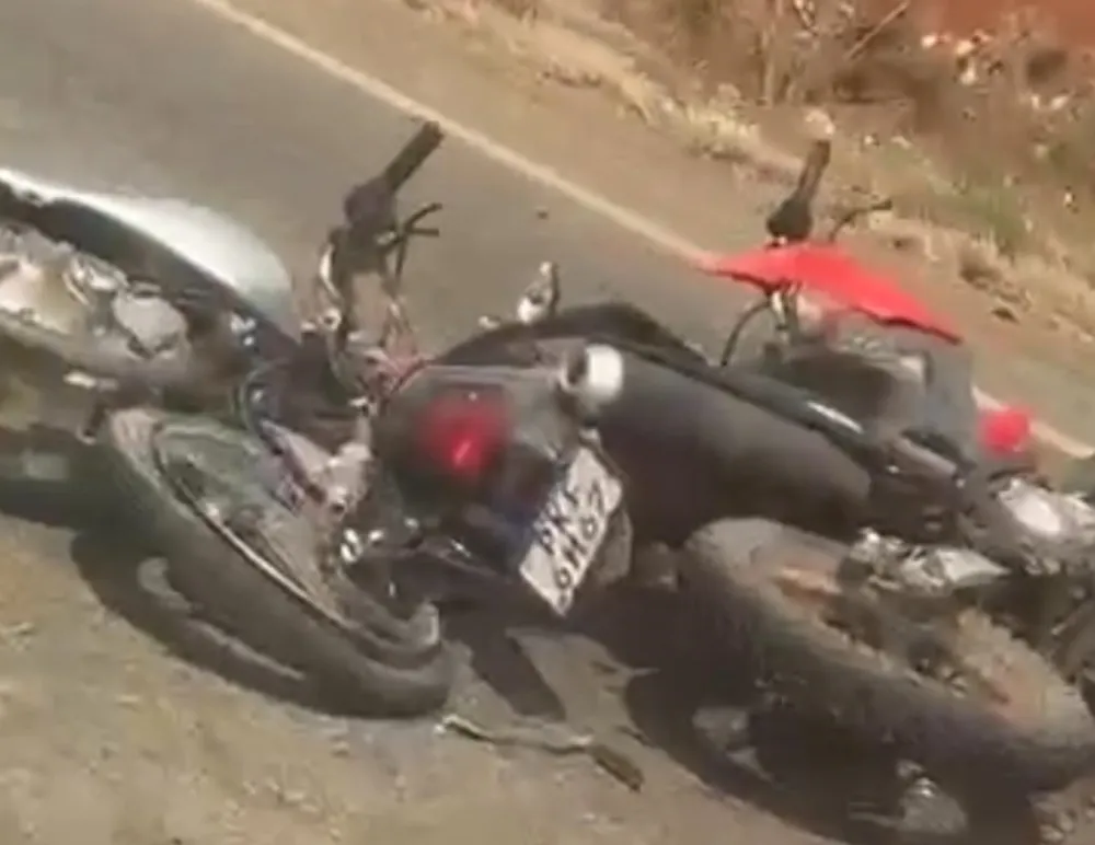 Colisão entre motos deixa dois mortos em Livramento