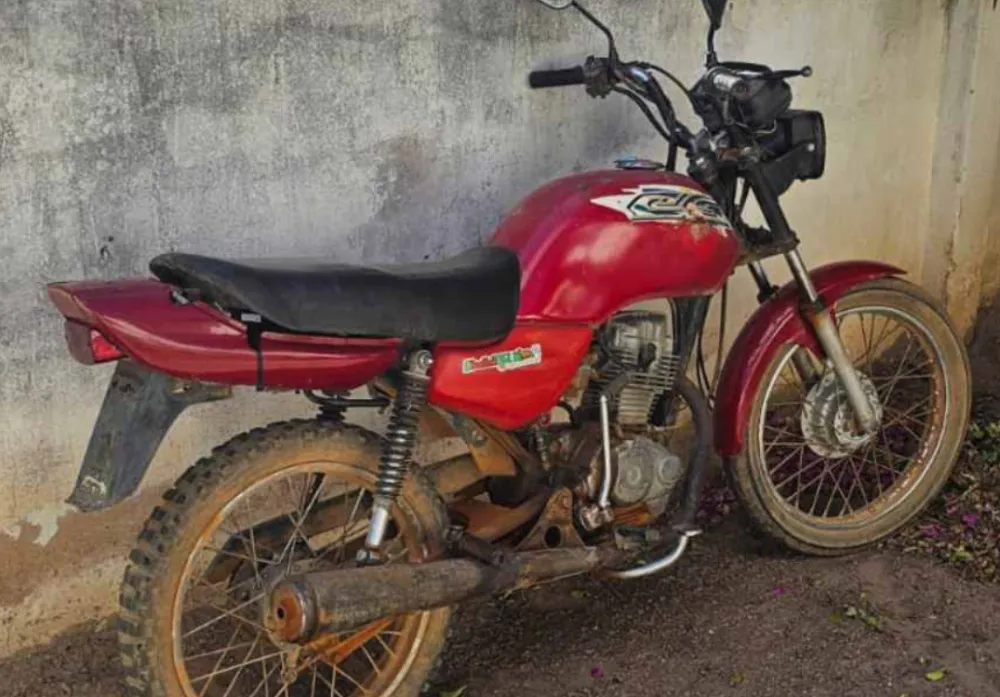 Polícia recupera motocicleta adulterada em Rio de Contas