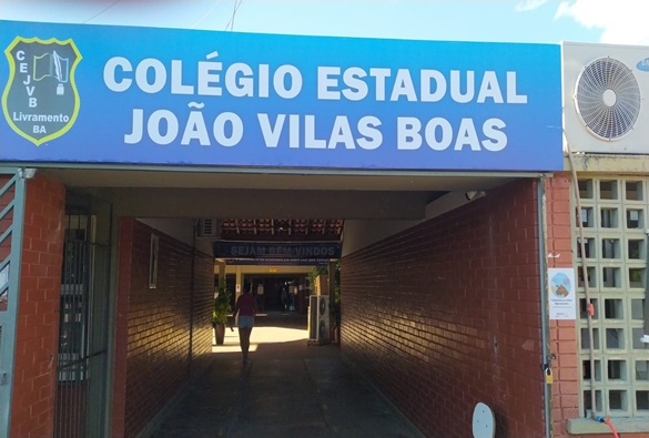 Colégio Estadual João Vilas Boas suspendem as aulas semipresenciais em Livramento