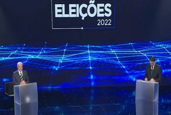 Lula e Bolsonaro têm primeiro confronto direto do 2º turno em debate na Band