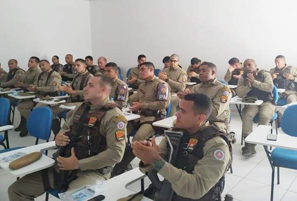 Polícia Militar de Livramento recebeu palestra de qualificação 