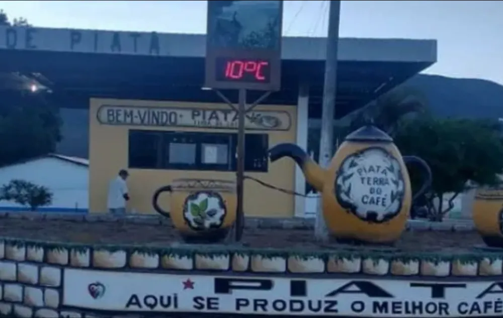 Cidade mais fria do Nordeste, localizada na Chapada Diamantina, registra temperaturas próximas de 12°C e atrai turistas 