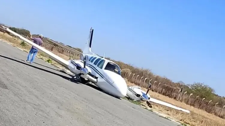 Aeronave ligada ao deputado Cláudio Cajado faz pouso de emergência em Irecê