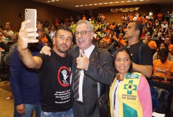 Waldenor apoia agentes comunitários de saúde e combate a endemias contra ‘desmonte’ do governo Temer