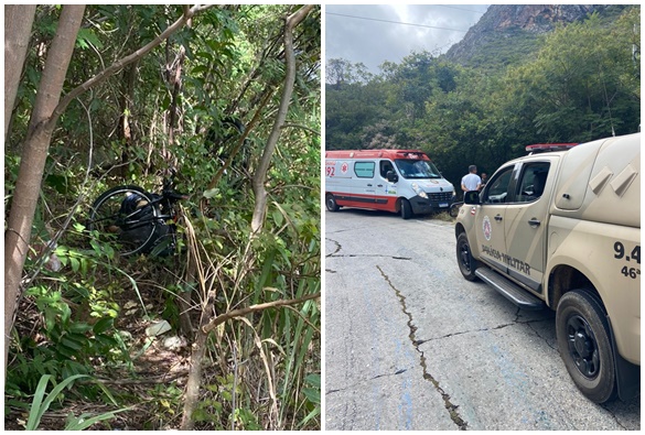 Livramento: Dois acidentes com dois óbitos envolvendo ciclistas foram registrados