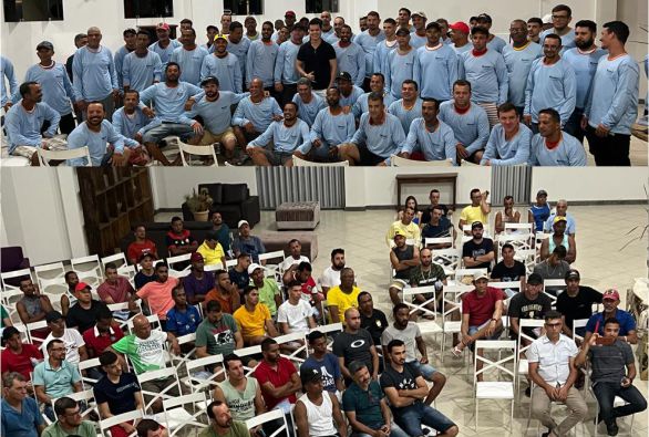 Constrular promove reunião com pintores, pedreiros e equipe da Futura Tintas