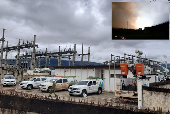 Curto-circuito na subestação da Coelba provoca blecaute em Brumado