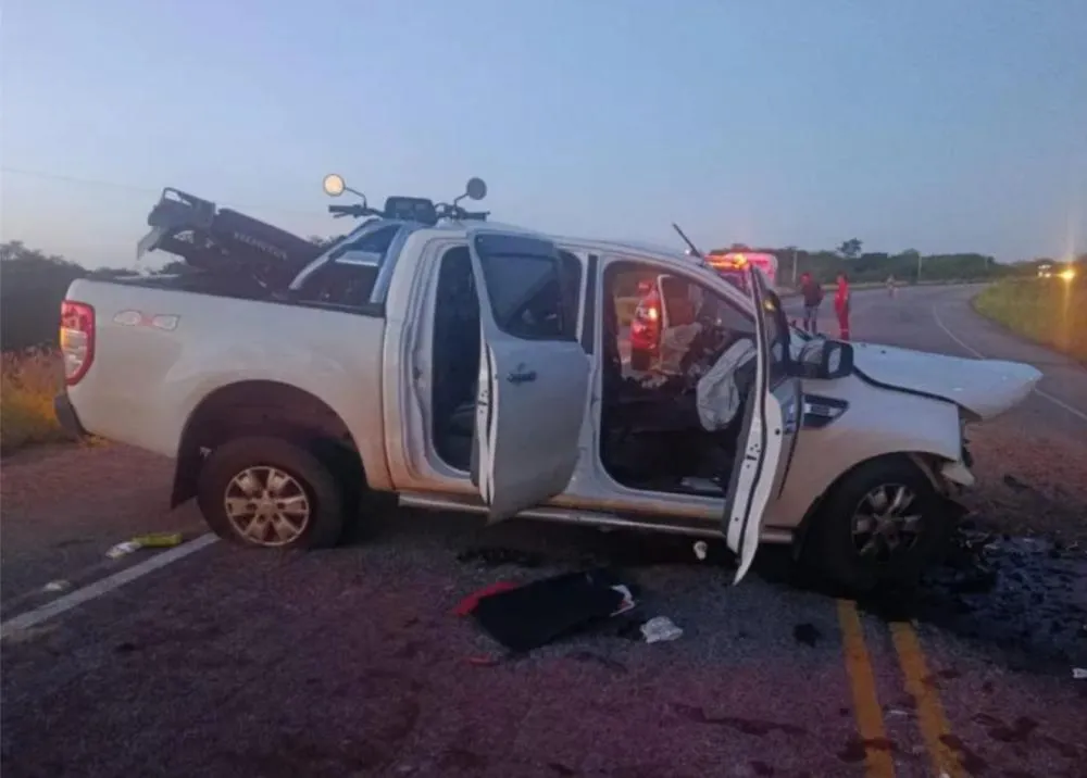 Colisão deixa dois mortos e dois feridos entre Aracatu e Caraíbas