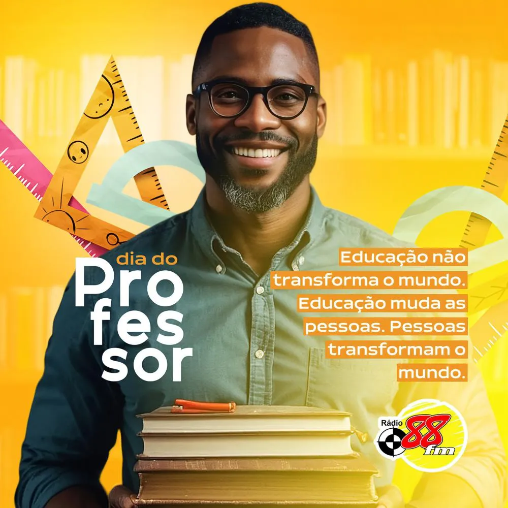 Hoje, 15 de outubro, é celebrado o Dia do Professor