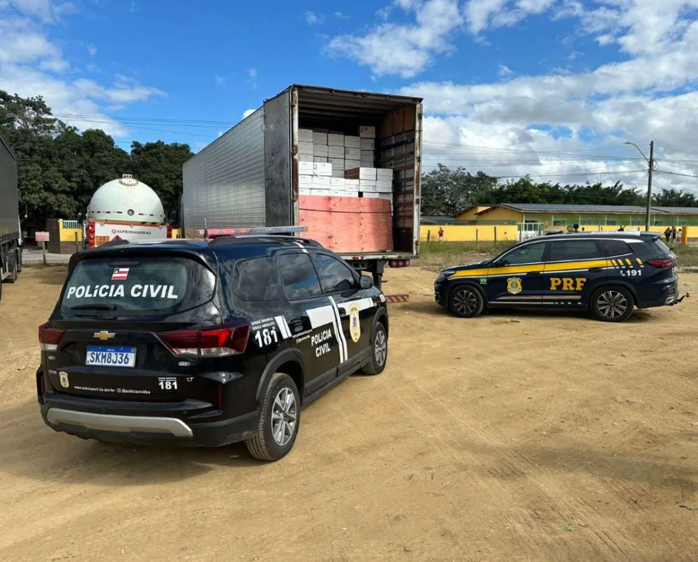 Carga de ar-condicionado é recuperada após roubo em Vitória da Conquista