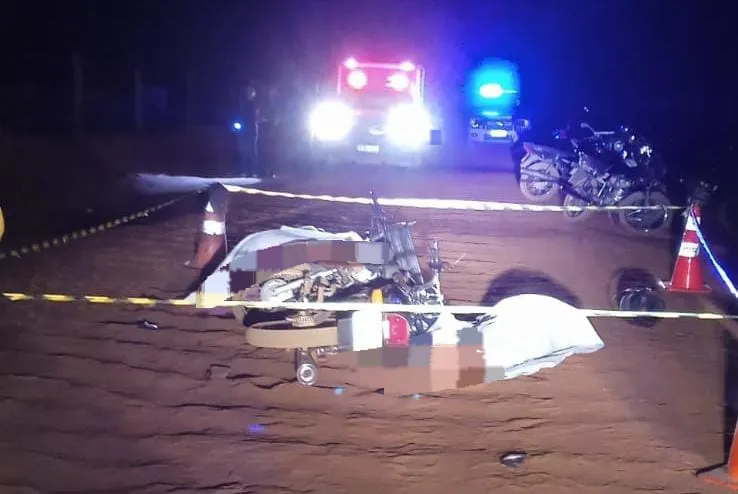Duas pessoas morrem em acidente entre motocicletas na zona rural de Riacho de Santana