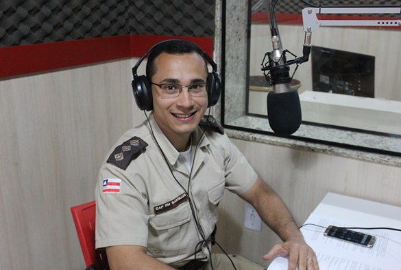 Capitão Barcellos fala sobre as ações da 46ª CIPM em Livramento de Nossa Senhora