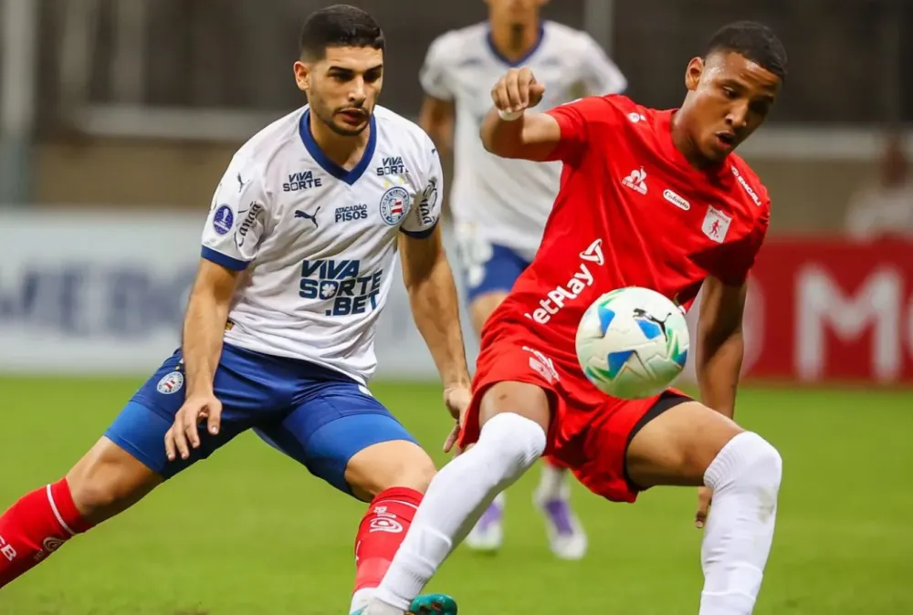 Bahia é derrotado pelo América de Cali e eliminado da Sul-Americana