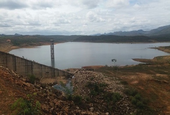 Rio de Contas: Volume de água da barragem Luís Vieira é de 18.238.700m³